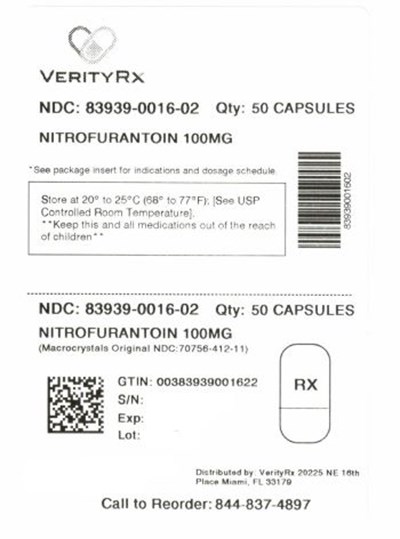 Nitrofurantoin (Nitrofurantoin 001602 (002))
